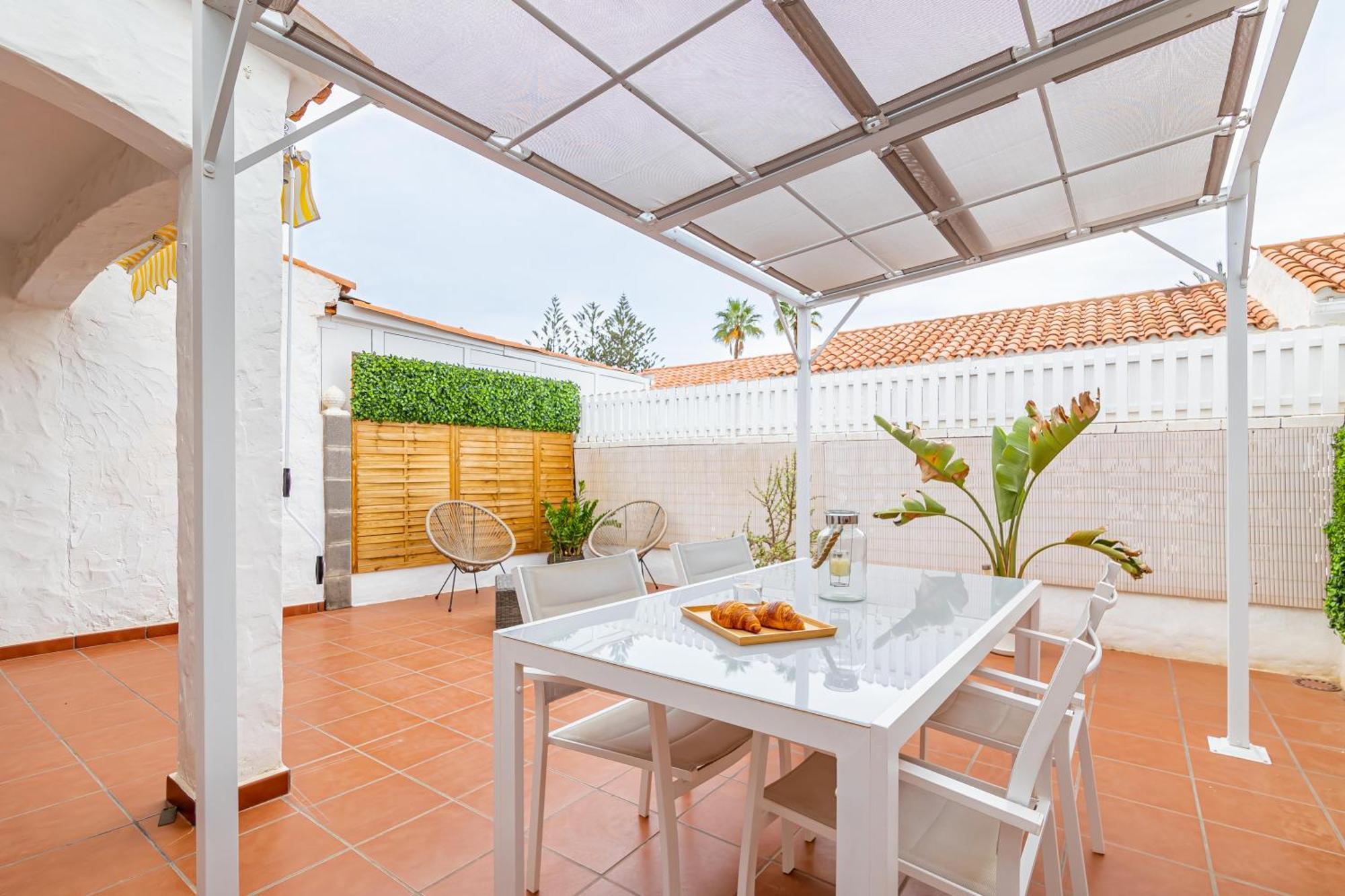 Canarian Holiday Home - Sunset Bungalow In Playa Del Ingles San Bartolomé Exterior foto